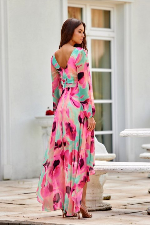 Sukienka Model Carlotta SUK0412-46D Mutlicolor - Roco Fashion