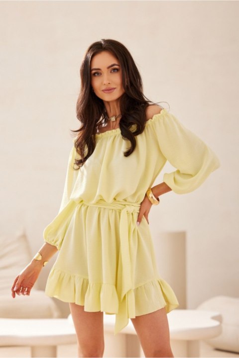 Sukienka Model Giulia ZOL SUK0523 Yellow - Roco Fashion