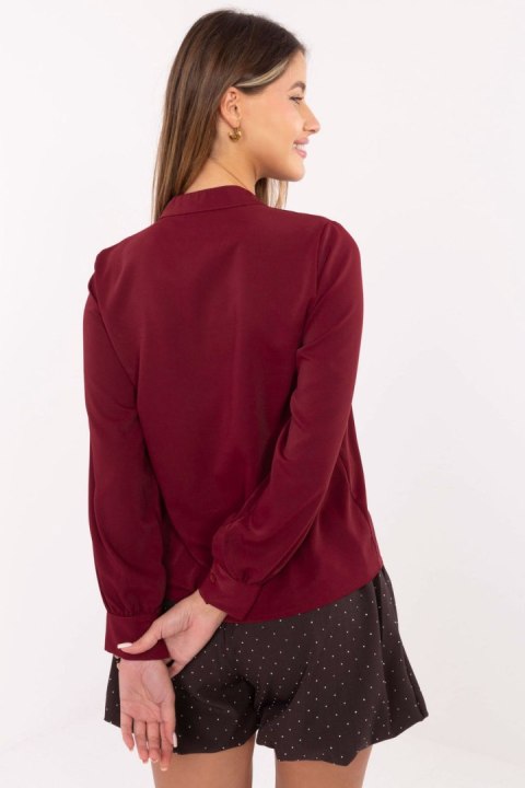 Koszula Damska Model MI-KS-3257.47 Bordo - Italy Moda