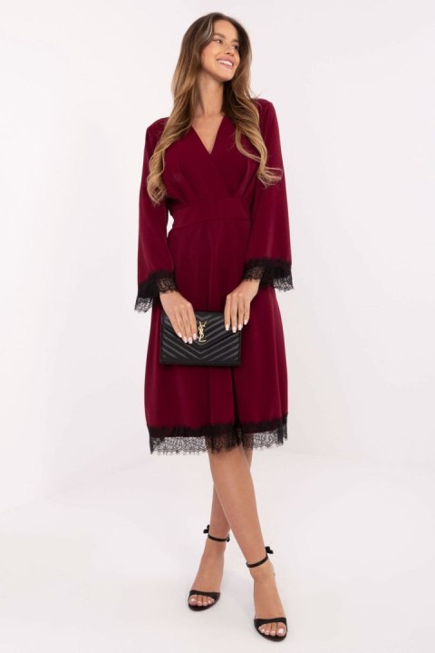 Sukienka Model MI-SK-92477.18P Bordo - Italy Moda