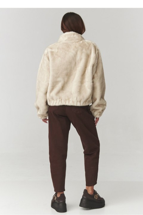 Kurtka Damska Model C28 Beige - Makadamia