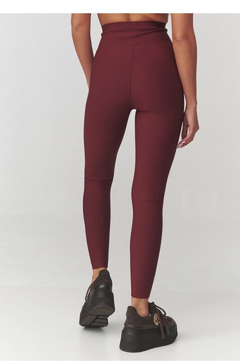 Legginsy Model C30 Bordo - Makadamia