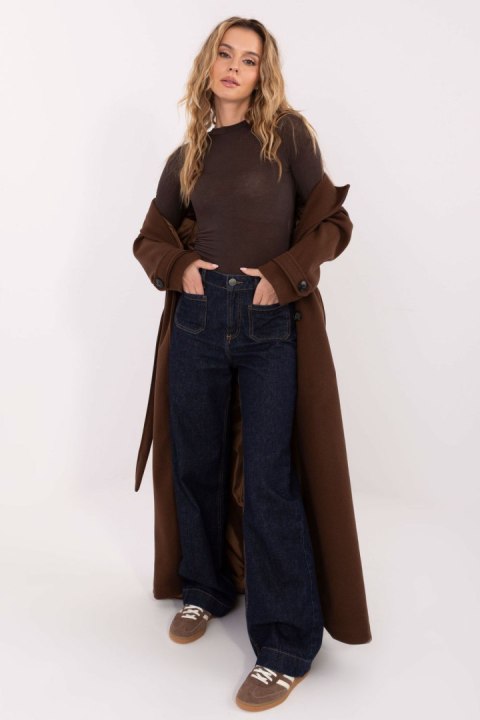 Płaszcz Damski Model IT-PL-97035.08P Brown - Factory Price