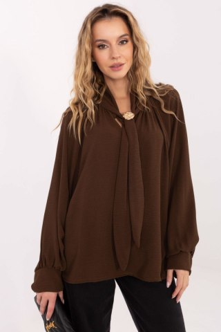 Bluzka Model MI-BZ-272509.07 Brown - Italy Moda