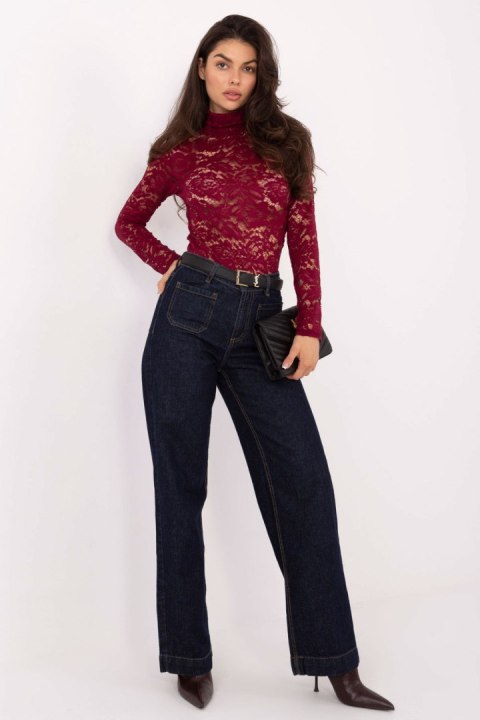 Bluzka Model MI-BZ-M720-1.53 Bordo - Italy Moda