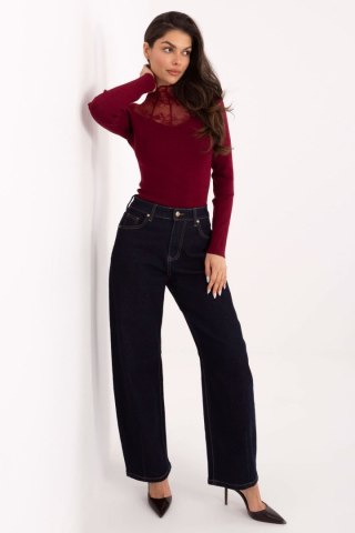 Bluzka Model PM-SW-YIS1078.81 Bordo - Factory Price