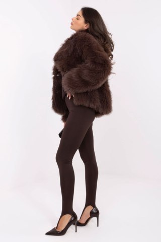 Legginsy Model MI-SP-3298.77 Dark Brown - Italy Moda