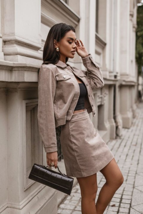 Spódnica Komplet Model Rubi 379 Beige - IVON