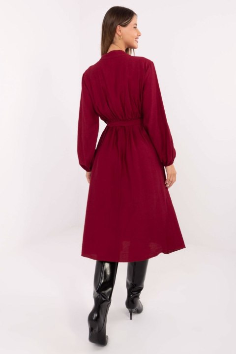 Sukienka Model MI-SK-62501.6 Bordo - Italy Moda