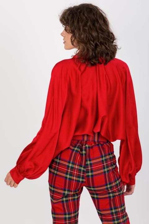 Koszula Damska Model DHJ-KS-15257.53P Dark Red - Italy Moda