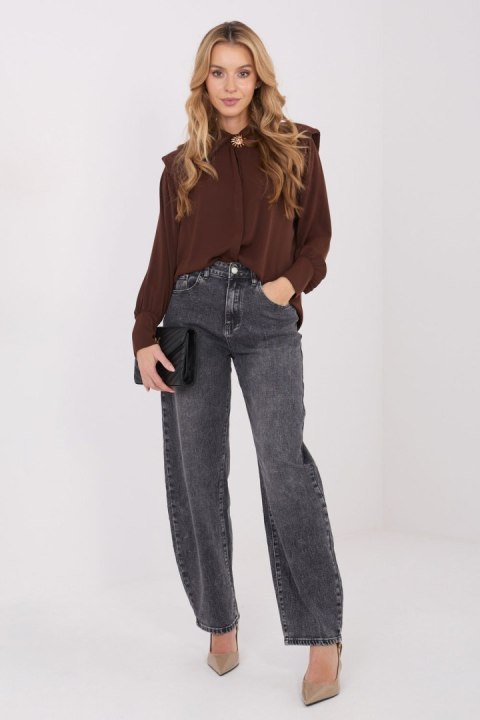 Koszula Damska Model IT-KS-8631.59 Brown - Italy Moda