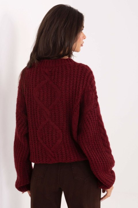Sweter Damski Model IN-SW-33831.25 Bordo - Factory Price
