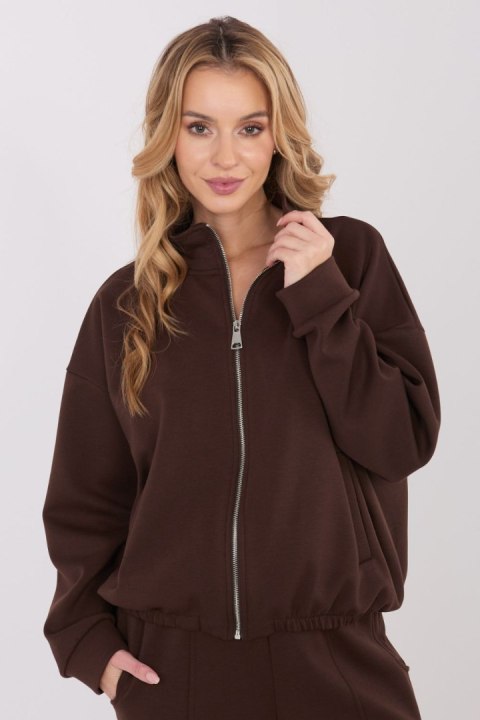 Bluza Damska Model SM-BL-A1562.33 Dark Brown - Factory Price