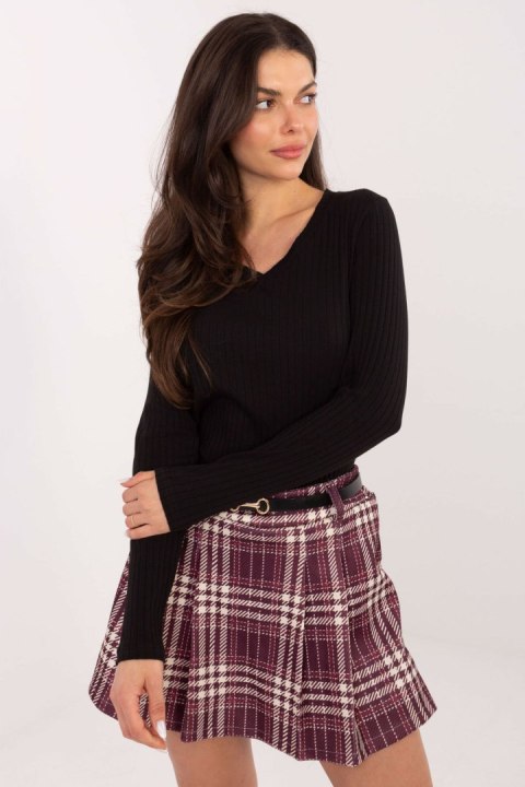 Bluzka Model RV-BZ-A1054.34 Black - Rue Paris