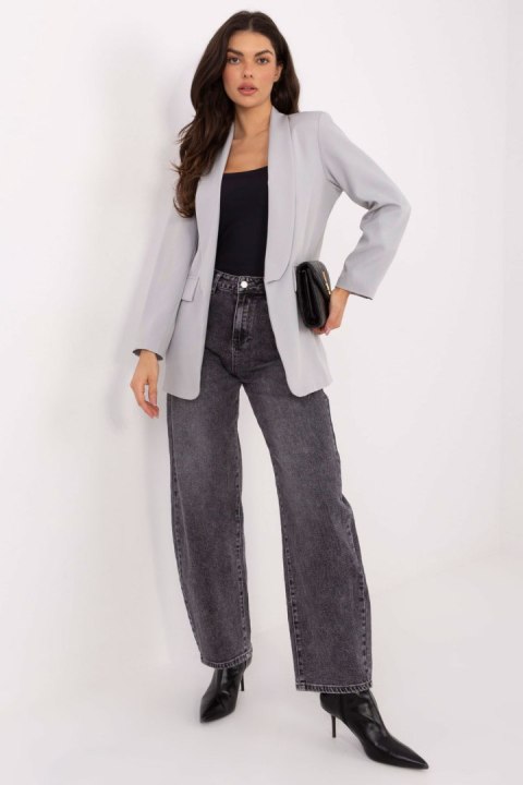 Marynarka Model DHJ-MA-18657-1.86 Light Grey - Italy Moda