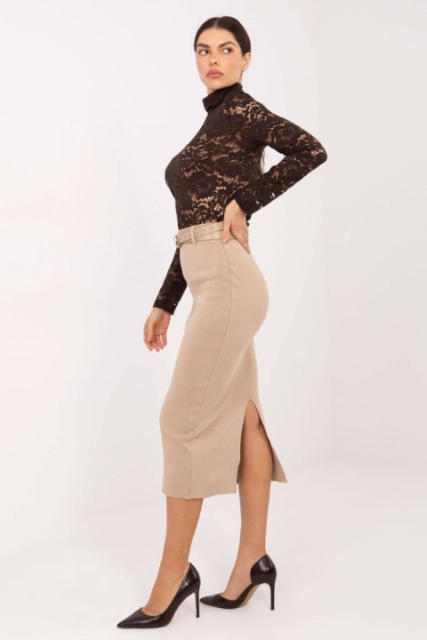 Spódnica Model PM-SD-YIS1056.84 Dark Beige - Factory Price