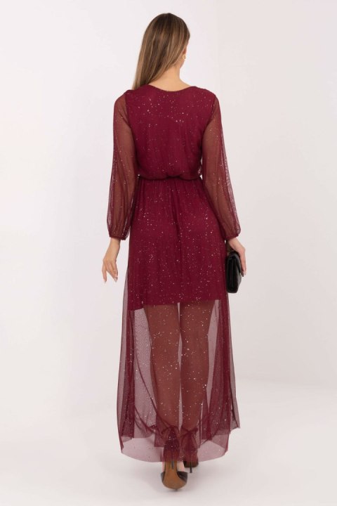 Sukienka Model IT-SK-21807.22 Bordo - Italy Moda