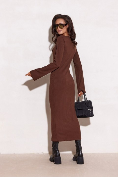 Sukienka Model Vera BRA SUK0541 Brown - Roco Fashion