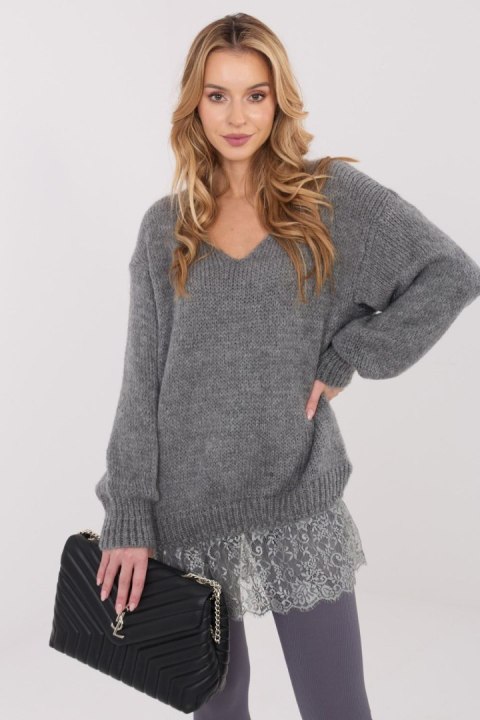 Sweter Damski Model IN-SW-33681.05P Dark Grey - Factory Price