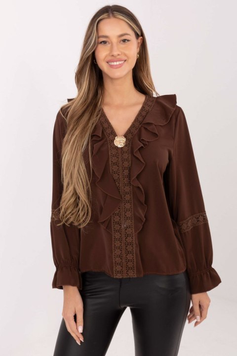 Bluzka Model IT-BZ-8738.24 Brown - Italy Moda