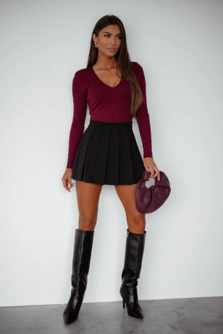 Bluzka Model Noel 449405711 Bordo - LaBalancia