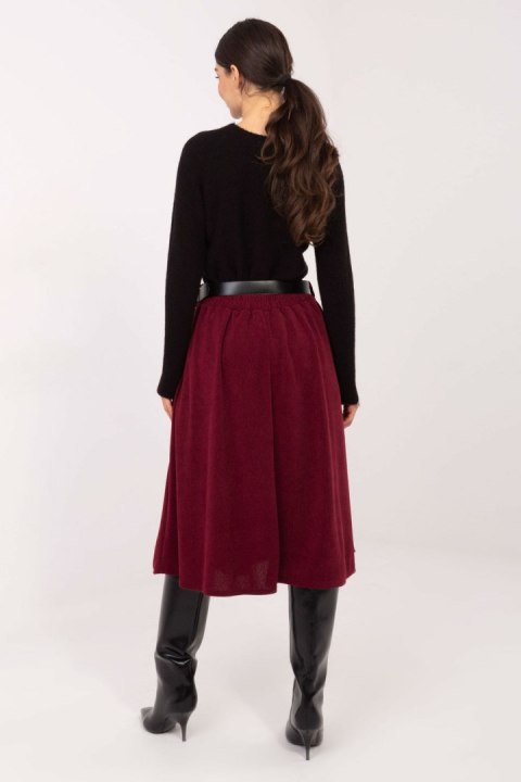 Spódnica Model IT-SD-FL9838.49 Bordo - Rue Paris