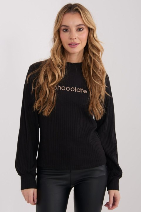 Bluzka Model RV-BZ-A1051.96 Black - Rue Paris