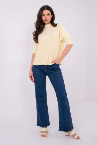 Sweter Damski Model MI-SW-0512.77 Light Yellow - Italy Moda