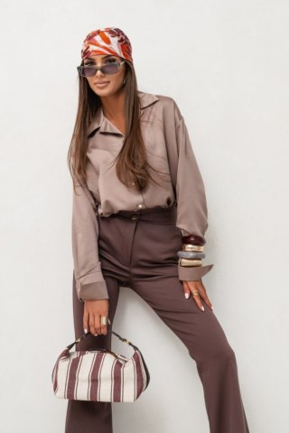 Koszula Damskie Model Maddie Satyna 490072874 Fango - LaBalancia