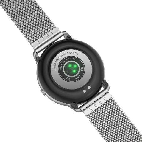 Damski Smartwatch G.Rossi SW015-3 Srebrny - Polska Aplikacja