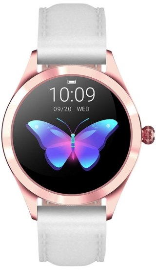 Damski Smartwatch G.Rossi SW017-5 Skórzany Pasek
