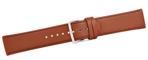 Pasek do zegarka CLASSIC Skórzany 24 mm Brązowy