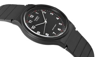 Zegarek Casio MQ-24-1BLLEG Unisex Klasyk - Czarny Minimalizm
