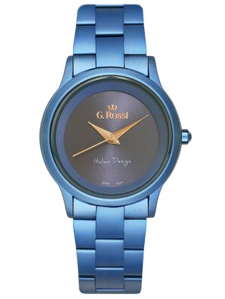 Zegarek damski G.Rossi 10777B-6F3 stalowy - elegancki prezent