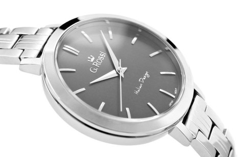 Zegarek Damski G.Rossi 11389B-1C1 Srebrny z Cyrkoniami