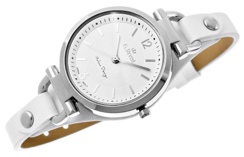Zegarek Damski G.Rossi 3652A-3C1 Srebrny z Cyrkoniami