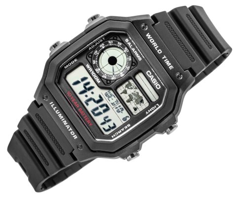 Zegarek Męski CASIO AE-1200WH-1AVEF + BOX