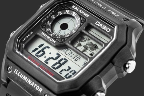 Zegarek Męski CASIO AE-1200WH-1AVEF + BOX