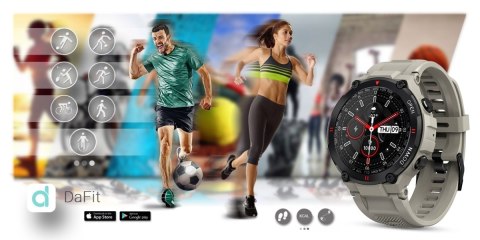 Smartwatch GIEWONT GW430-2 Szary - Rozmowy Bluetooth