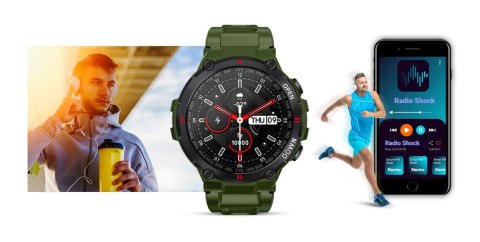 Smartwatch GIEWONT Zielony GW430-3 Sportowy