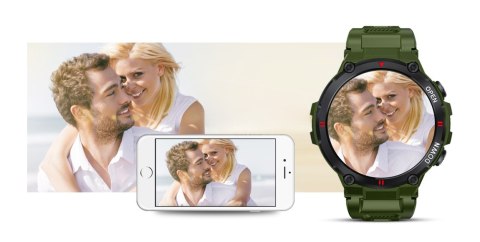 Smartwatch GIEWONT Zielony GW430-3 Sportowy