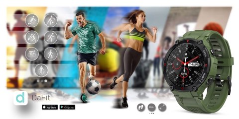 Smartwatch GIEWONT Zielony GW430-3 Sportowy