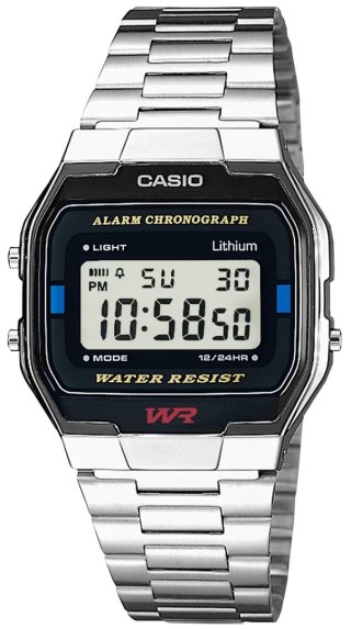 Zegarek CASIO A163WA-1QES Vintage z podświetleniem LED