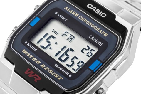 Zegarek CASIO A163WA-1QES Vintage z podświetleniem LED