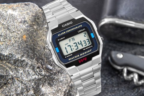 Zegarek CASIO A163WA-1QES Vintage z podświetleniem LED
