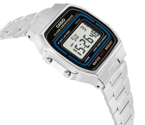 Zegarek CASIO A164WA-1VES Unisex w stylu Retro