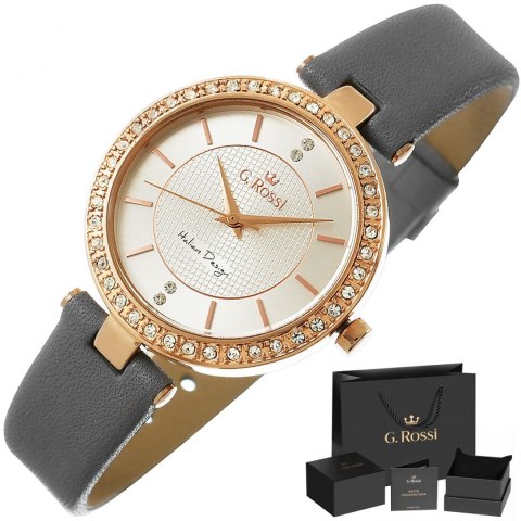 Zegarek damski G.Rossi 10995A2-3B4 - mechanizm Miyota Citizen