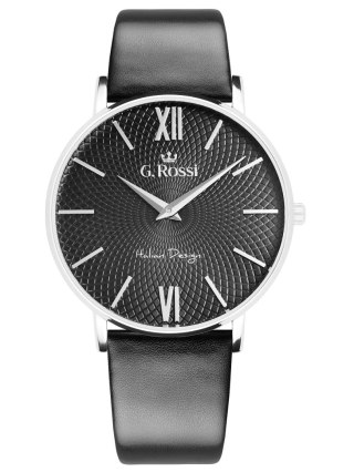 Zegarek Damski G.Rossi 11989A7-1A1 Czarny pasek