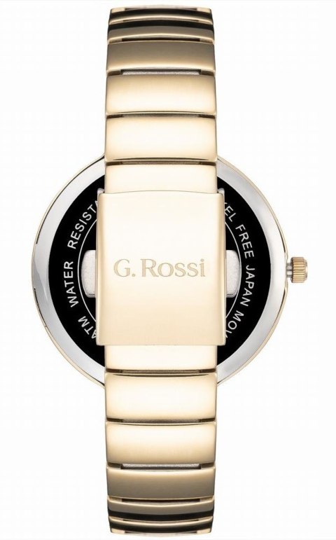 Zegarek Damski G.Rossi 12120B-3D1 Złoty z Bransoletą