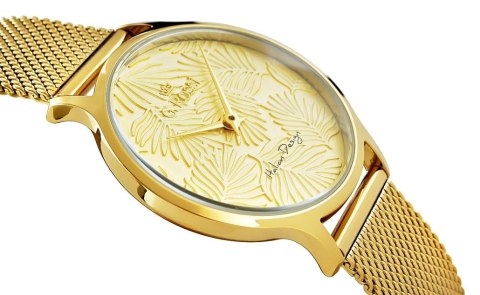 Zegarek damski G.Rossi 12516B-4D1 na złotej bransolecie mesh